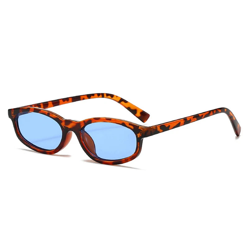 SHAUNA Retro Small Cat Eye Sunglasses Women Shades UV400 Fashion Blue Green Men Trending Sun Glasses