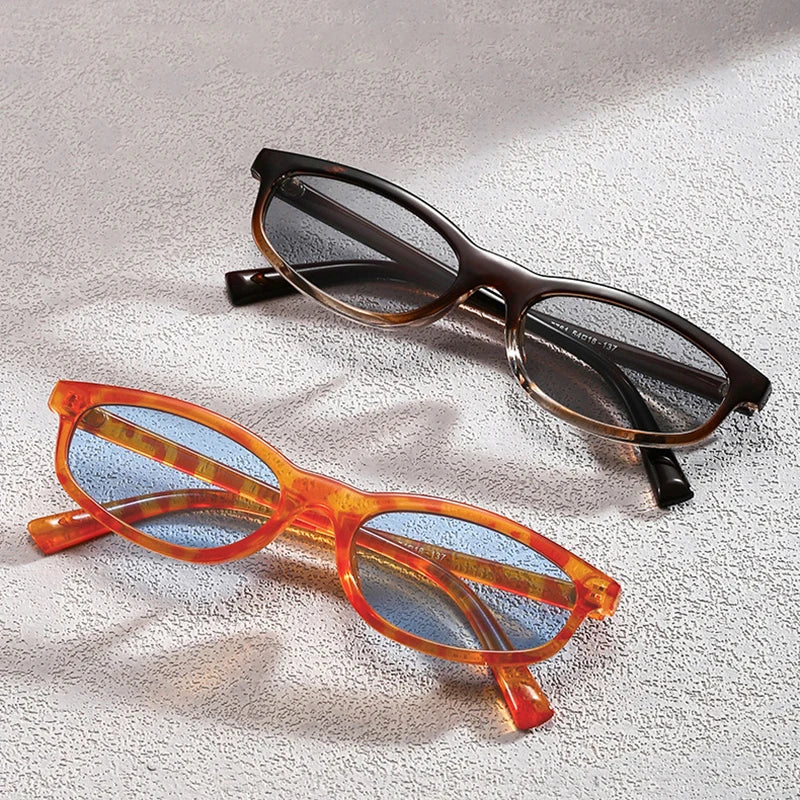 SHAUNA Retro Small Cat Eye Sunglasses Women Shades UV400 Fashion Blue Green Men Trending Sun Glasses