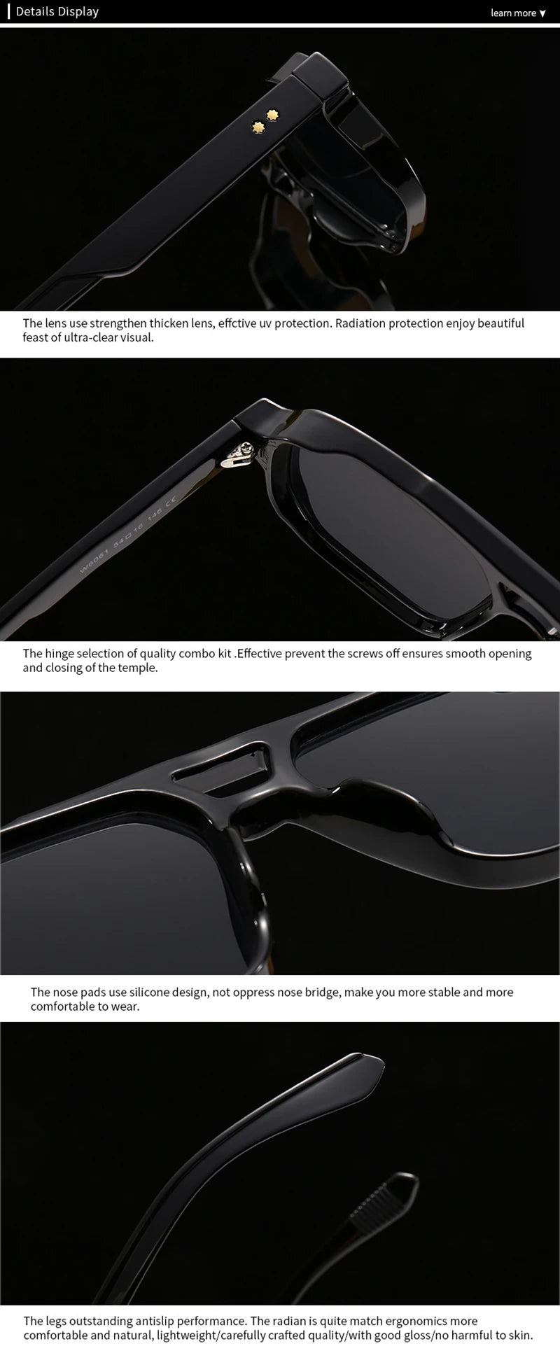 SHAUNA Retro Double Bridges Square Sunglasses Women Gradient Shades UV400 Fashion Brand Designer Rivets Men Sun Glasses