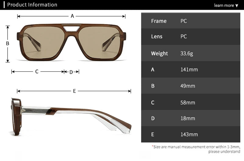 SHAUNA Retro Rivets Double Bridges Men Square Sunglasses Shades UV400 Fashion Women Luxury Blue Green Sun Glasses