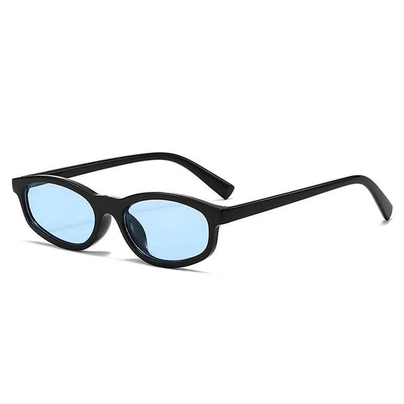 SHAUNA Retro Small Cat Eye Sunglasses Women Shades UV400 Fashion Blue Green Men Trending Sun Glasses