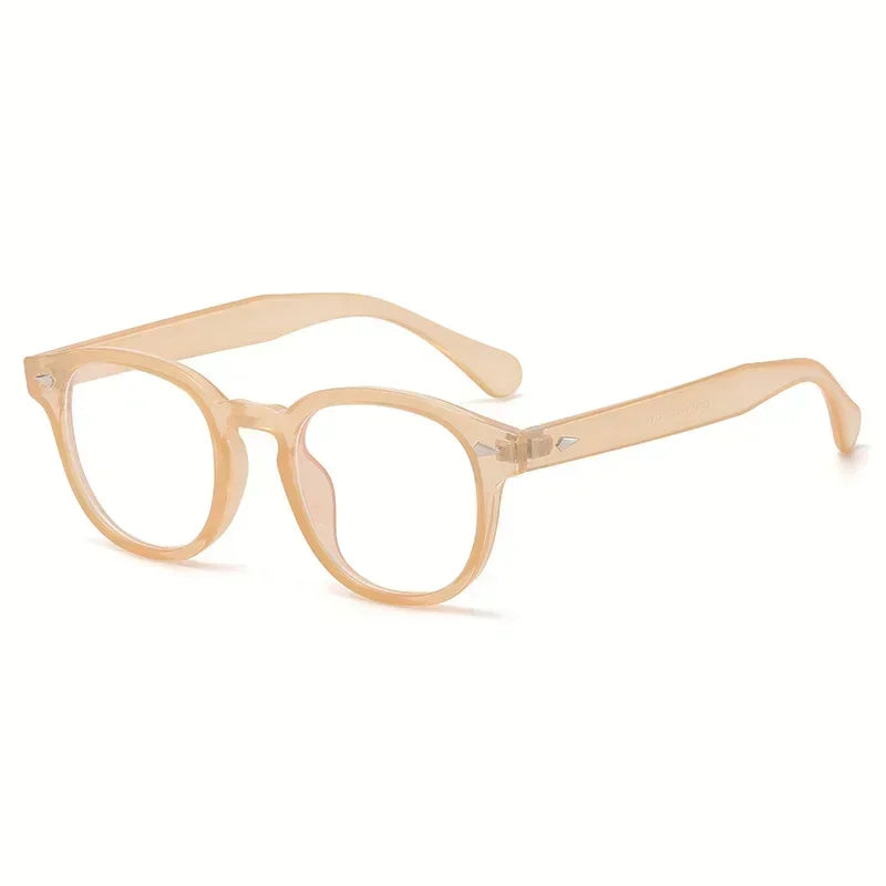 JNPCXI Quality New Retro Round Sunglasses Women Fashion Rivets Decoration Shades UV400 Men Punk Leopard Sun Glasses