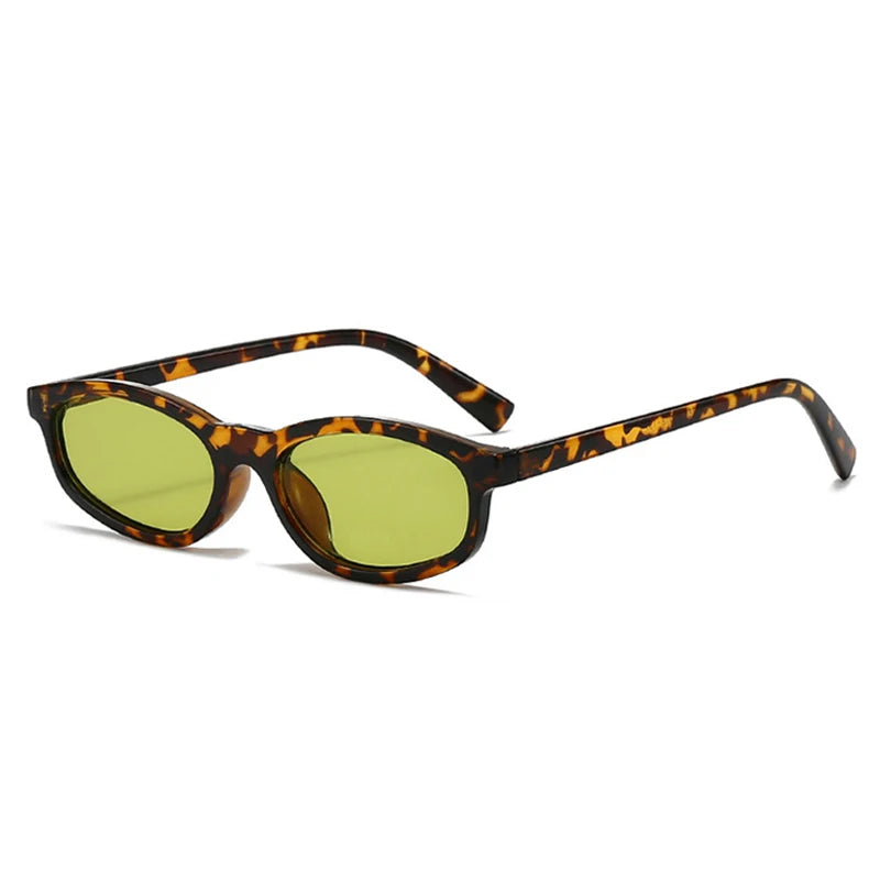 SHAUNA Retro Small Cat Eye Sunglasses Women Shades UV400 Fashion Blue Green Men Trending Sun Glasses