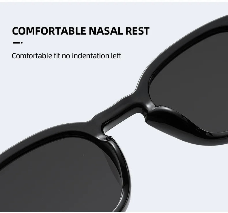 JNPCXI Vintage Round Sunglasses Women Men Retro Rivet Blue Gradient Female Sun Glasses UV400